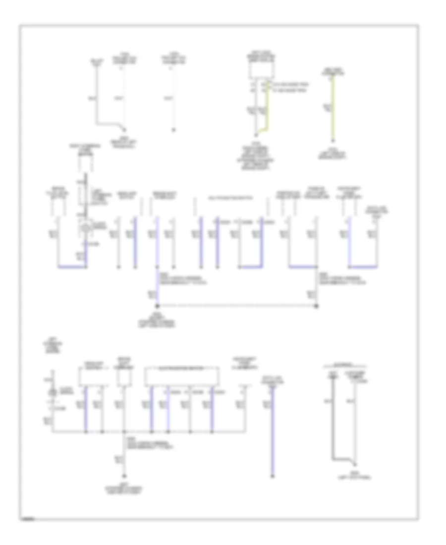 Ground Distribution Wiring Diagram (2 of 5) for Ford RV Cutaway E350 Super Duty 2009