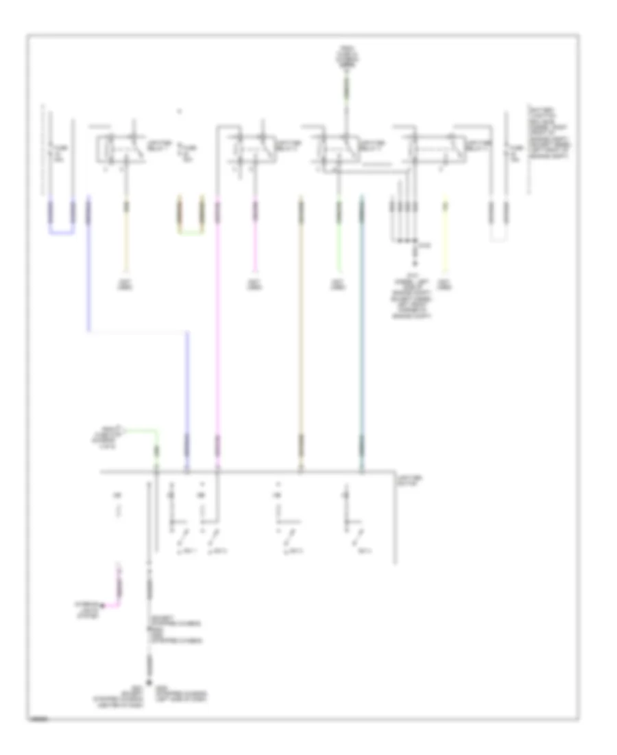 Power Distribution Wiring Diagram 9 of 9 for Ford RV Cutaway E350 Super Duty 2009