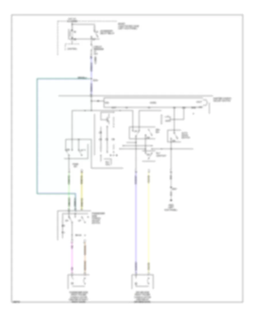 Power Windows Wiring Diagram for Ford RV Cutaway E350 Super Duty 2009