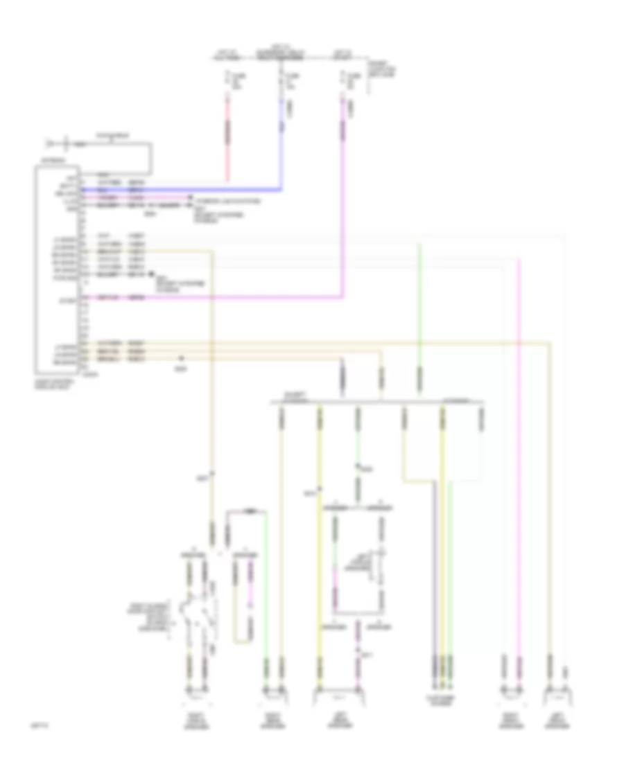 Base Radio Wiring Diagram for Ford RV Cutaway E350 Super Duty 2009