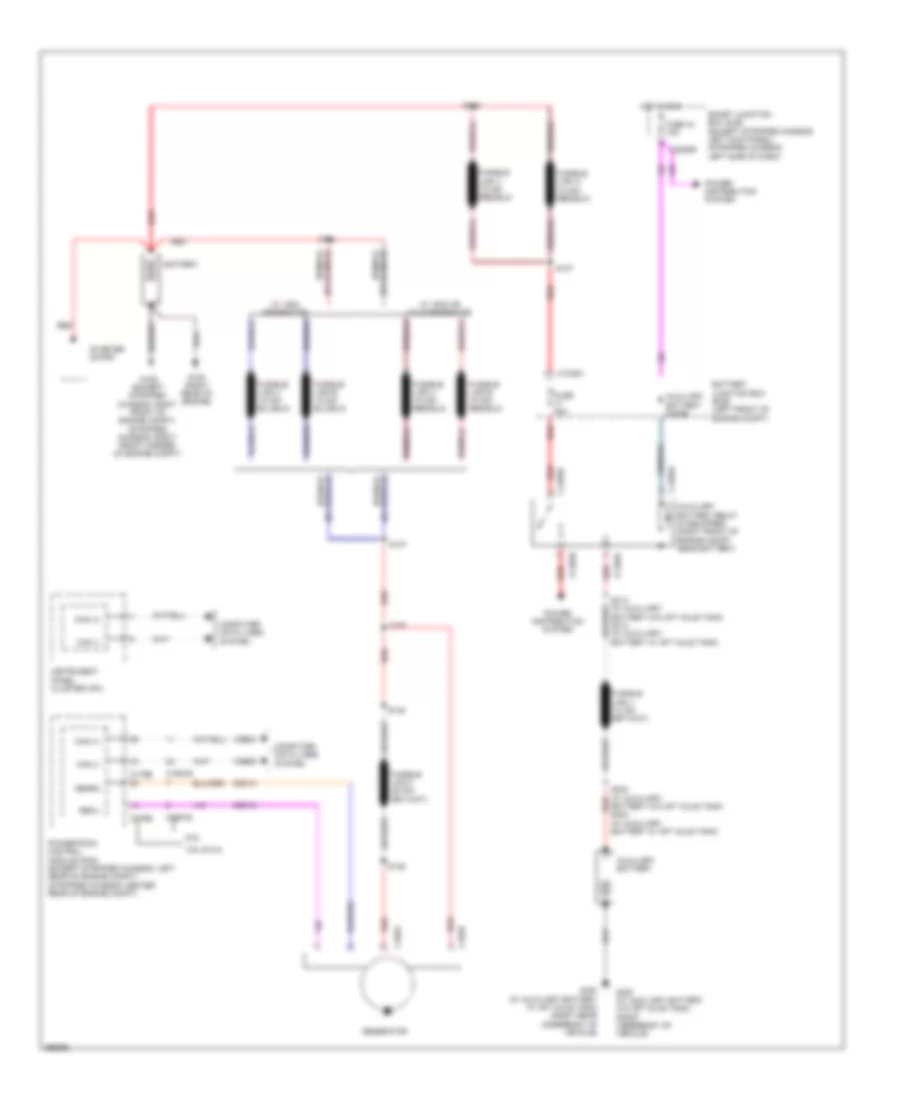 5 4L Charging Wiring Diagram for Ford RV Cutaway E350 Super Duty 2009