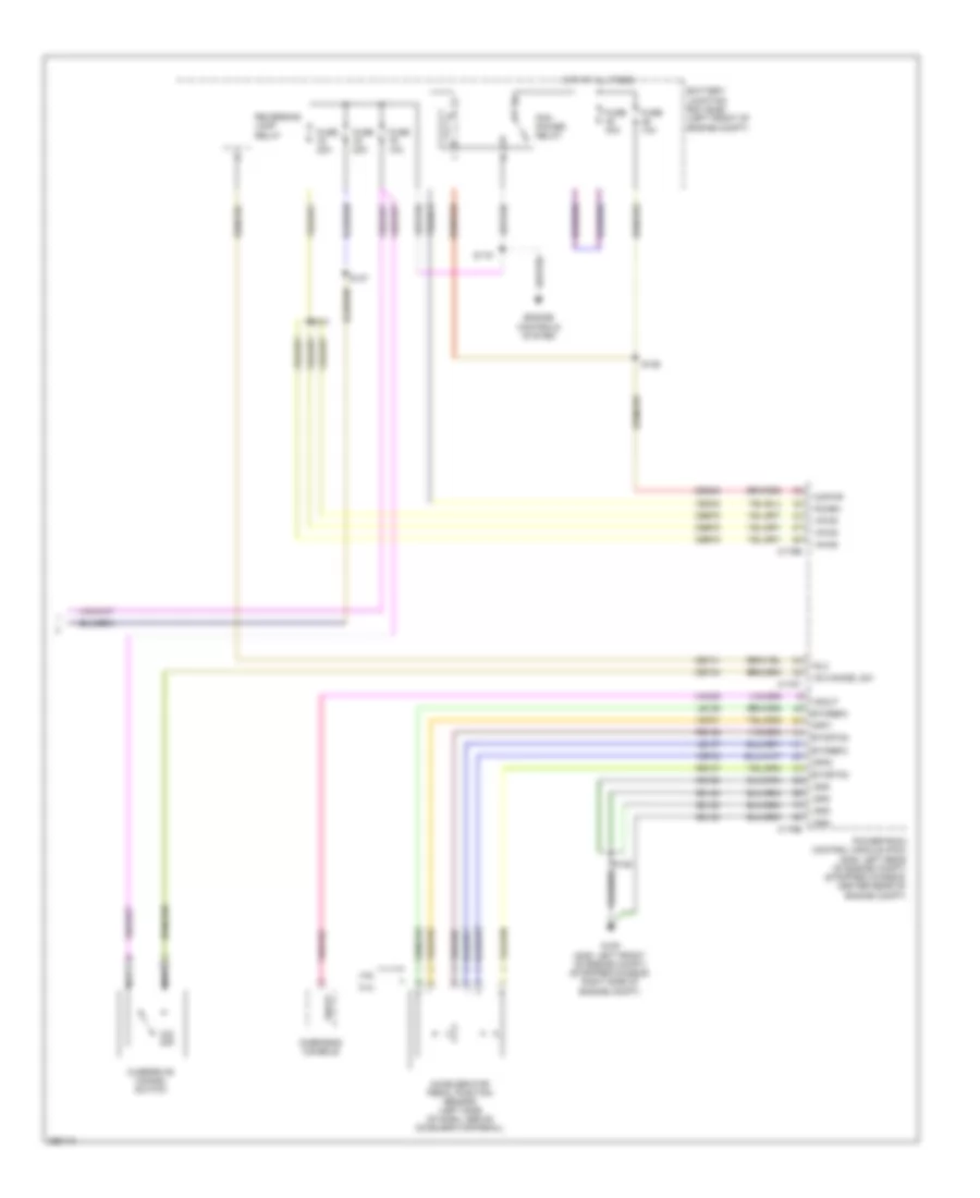 5.4L, Transmission Wiring Diagram, without Torqshift (2 of 2) for Ford RV Cutaway E350 Super Duty 2009