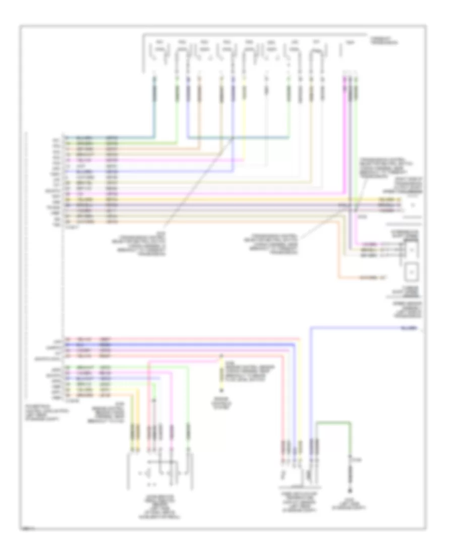 6.0L Diesel, Transmission Wiring Diagram (1 of 2) for Ford RV Cutaway E350 Super Duty 2009