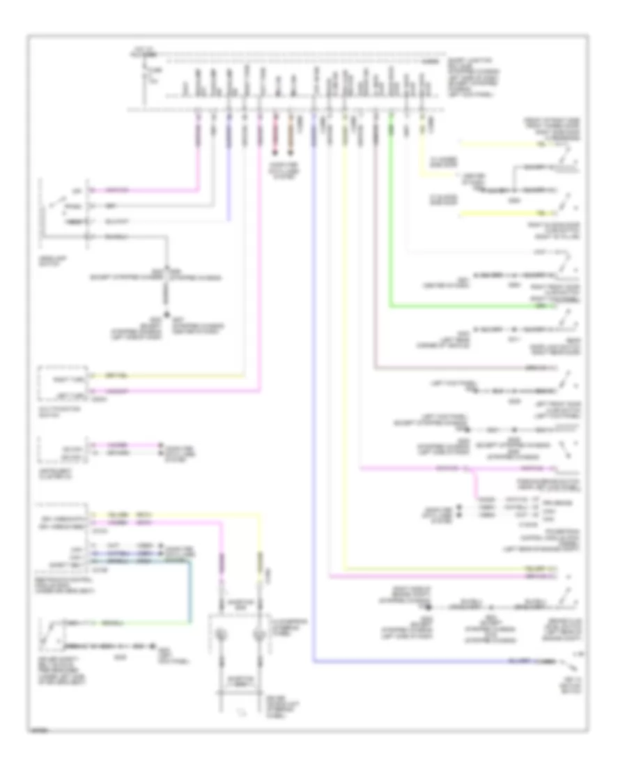 Chime Wiring Diagram for Ford RV Cutaway E350 Super Duty 2009