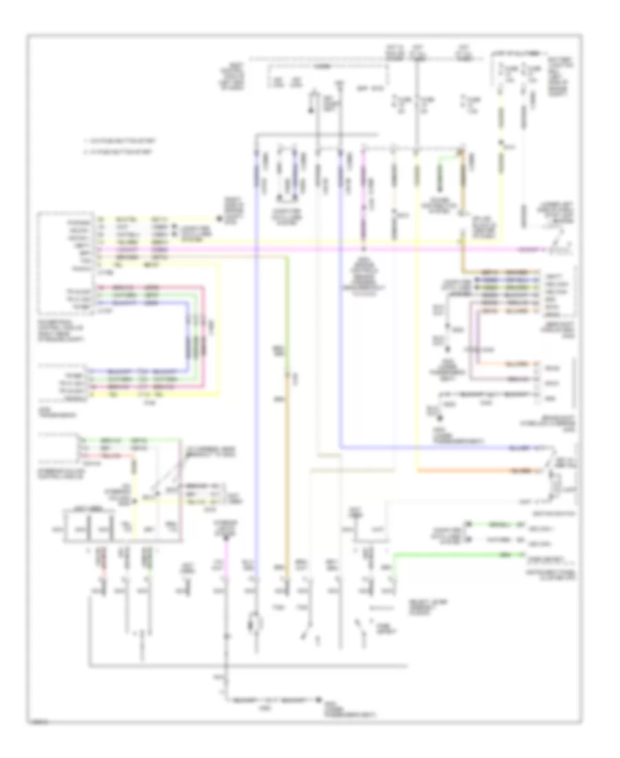 Shift Interlock Wiring Diagram, Hybrid for Ford Fusion Energi SE Luxury 2014