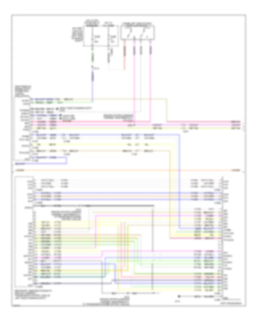 2.0L Hybrid, AT Wiring Diagram (2 of 3) for Ford Fusion Energi SE Luxury 2014