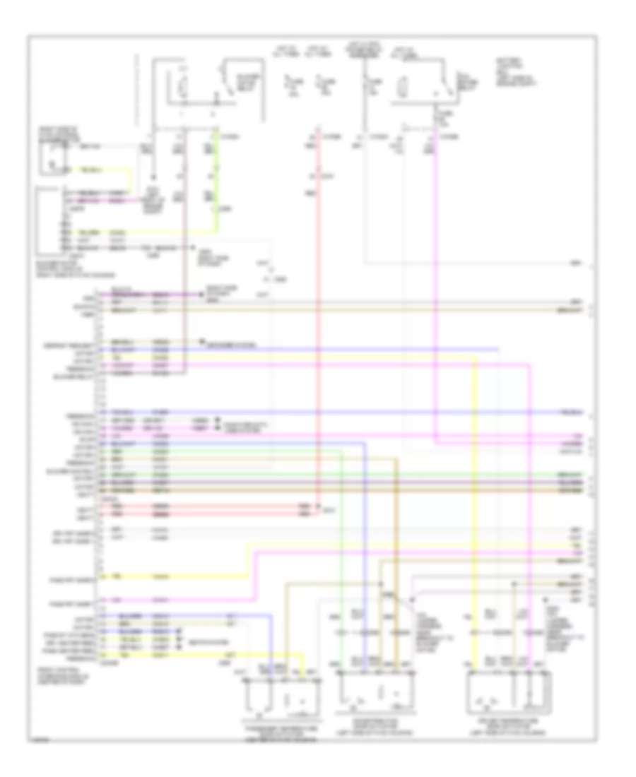 Automatic AC Wiring Diagram, Hybrid (1 of 3) for Ford Fusion Energi SE Luxury 2014