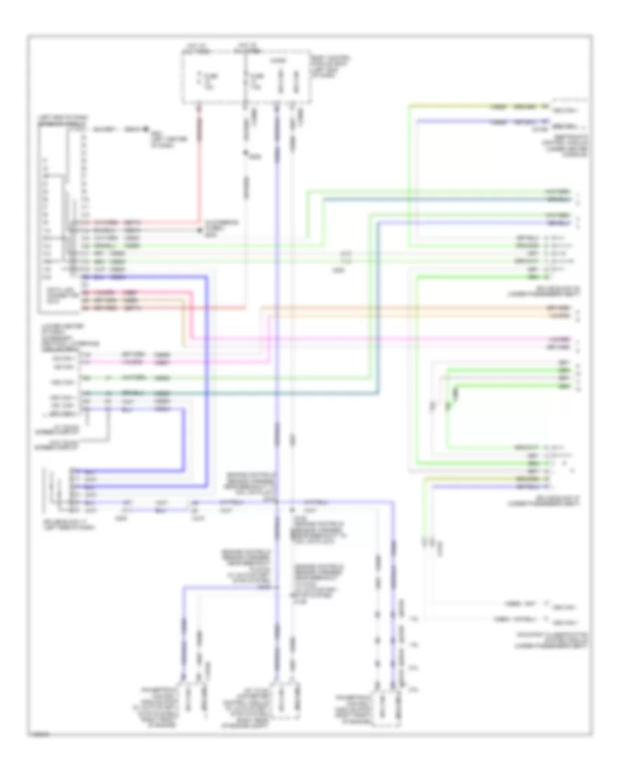 Computer Data Lines Wiring Diagram Except Hybrid 1 of 3 for Ford Fusion Energi SE Luxury 2014