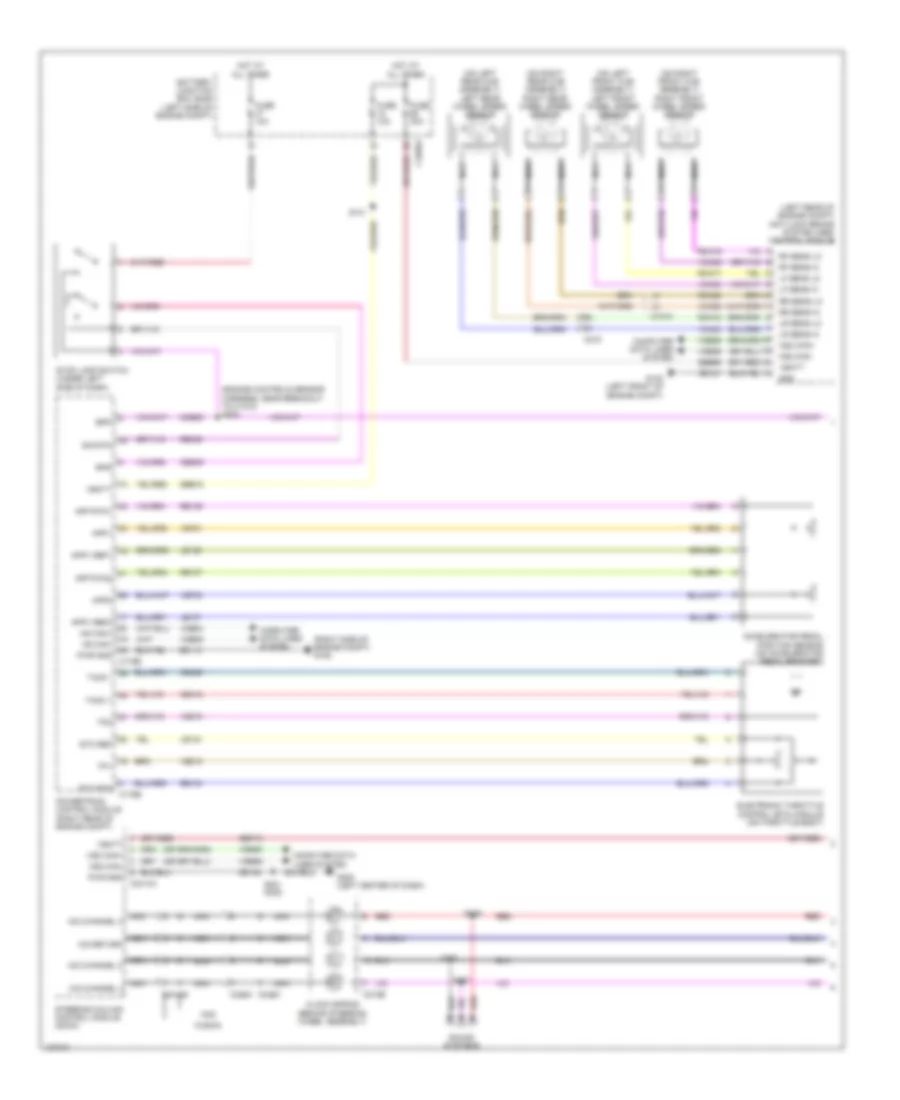 Cruise Control Wiring Diagram, Hybrid (1 of 2) for Ford Fusion Energi SE Luxury 2014