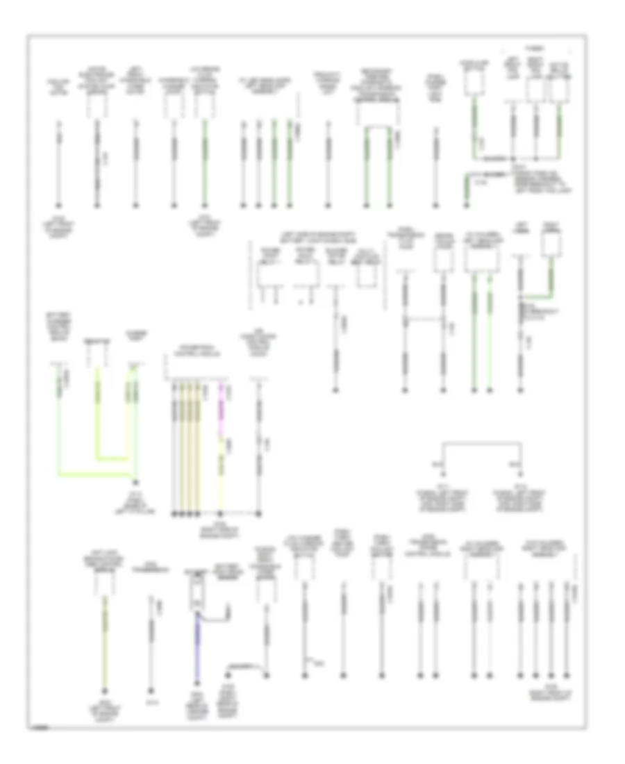 Ground Distribution Wiring Diagram Hybrid 1 of 5 for Ford Fusion Energi SE Luxury 2014