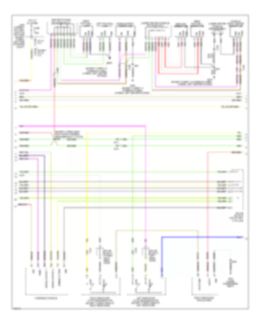 Courtesy Lamps Wiring Diagram (2 of 3) for Ford Fusion Energi SE Luxury 2014