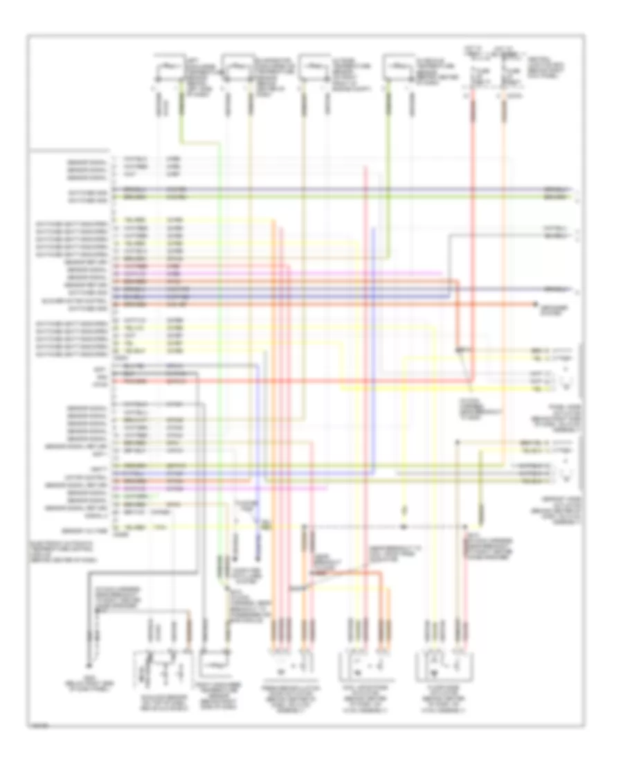 Automatic A C Wiring Diagram 1 of 2 for Ford Thunderbird 2004