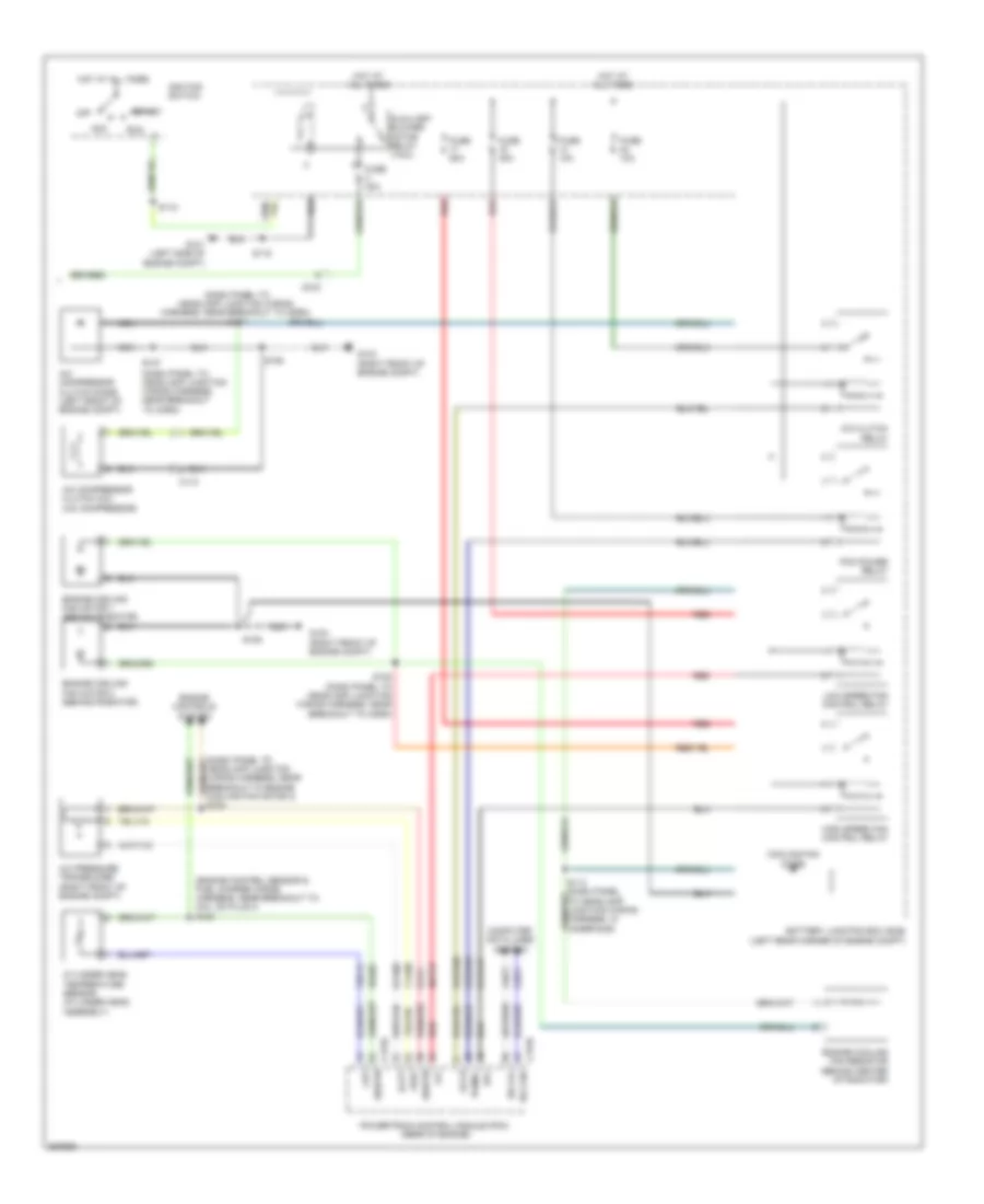 Manual A C Wiring Diagram 2 of 2 for Ford Transit Connect 2012