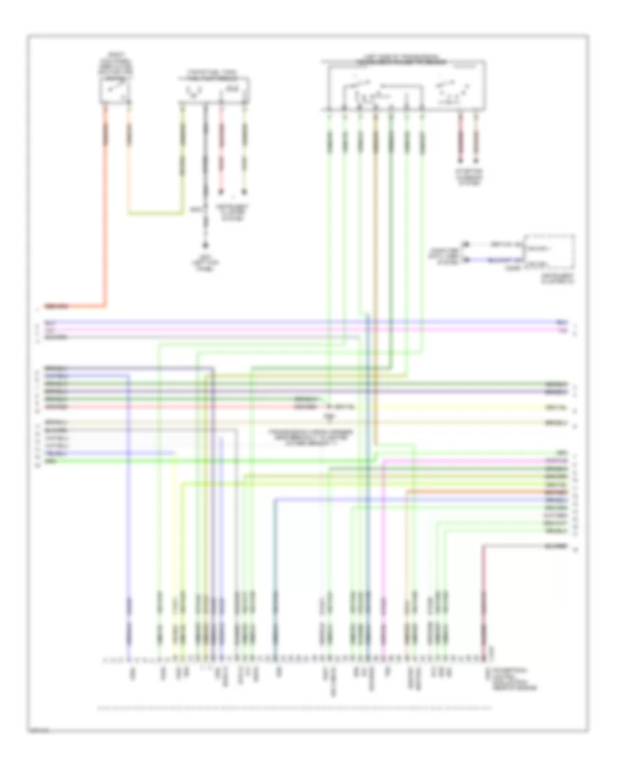 2.0L, Engine Performance Wiring Diagram (3 of 5) for Ford Transit Connect 2012