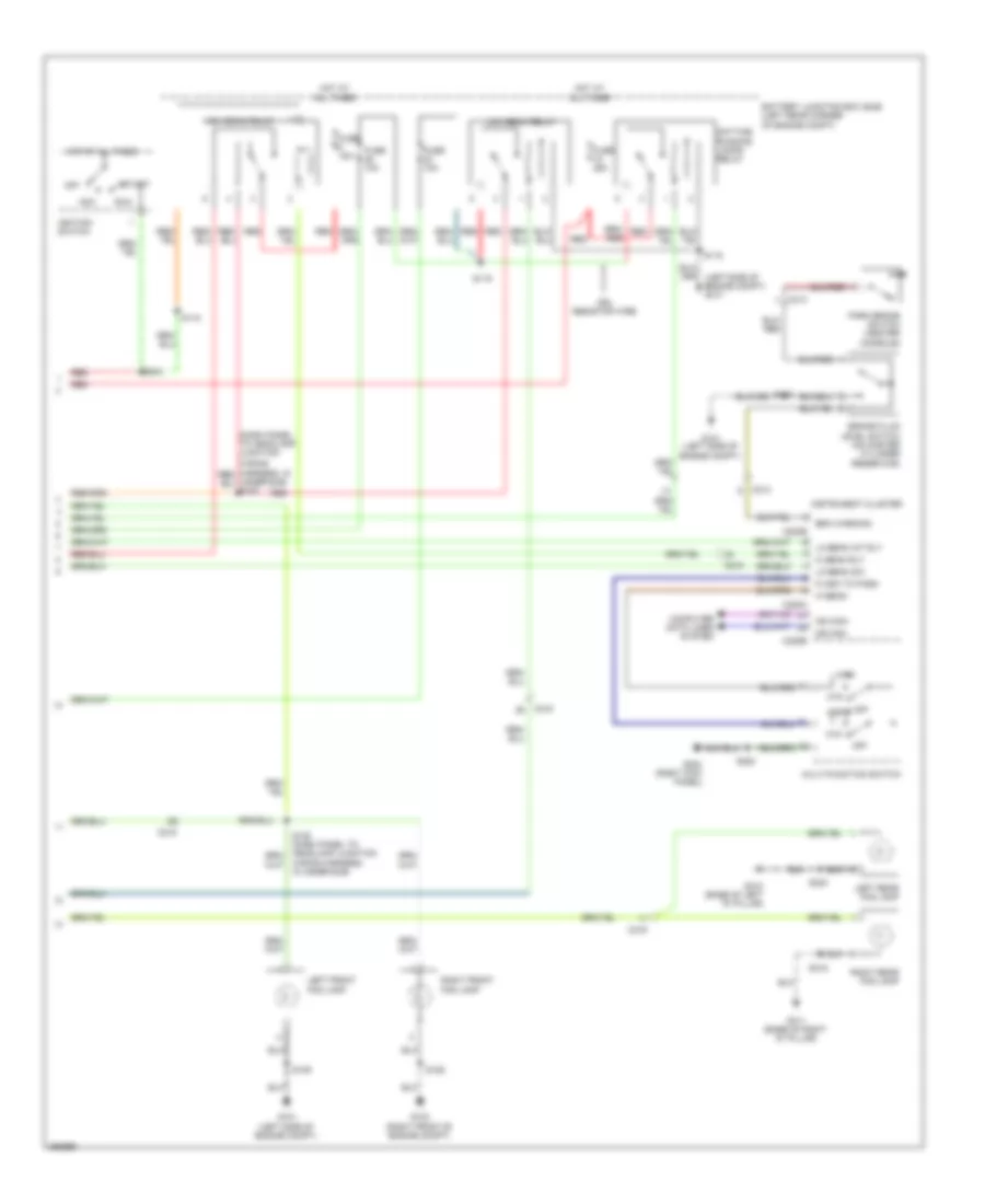 Headlights Wiring Diagram (2 of 2) for Ford Transit Connect 2012