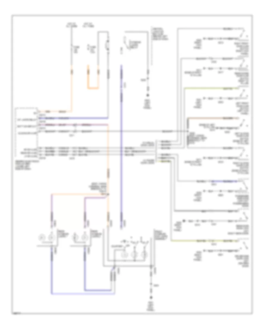 Courtesy Lamps Wiring Diagram for Ford Transit Connect 2012