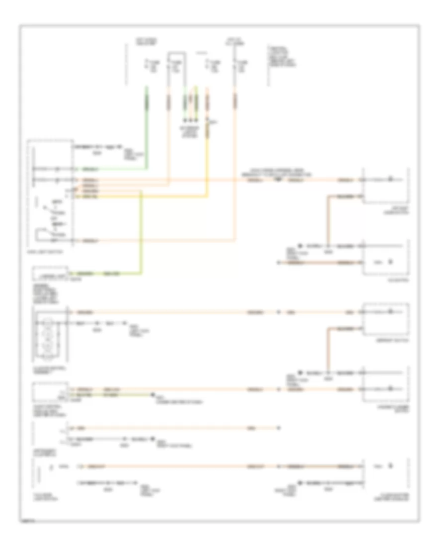 Instrument Illumination Wiring Diagram for Ford Transit Connect 2012