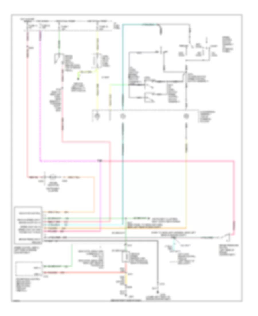Cruise Control Wiring Diagram for Ford Windstar 1998