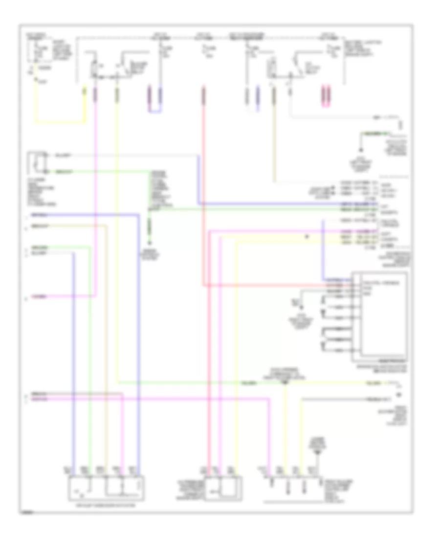Automatic A C Wiring Diagram 2 of 2 for Ford Taurus Limited 2009