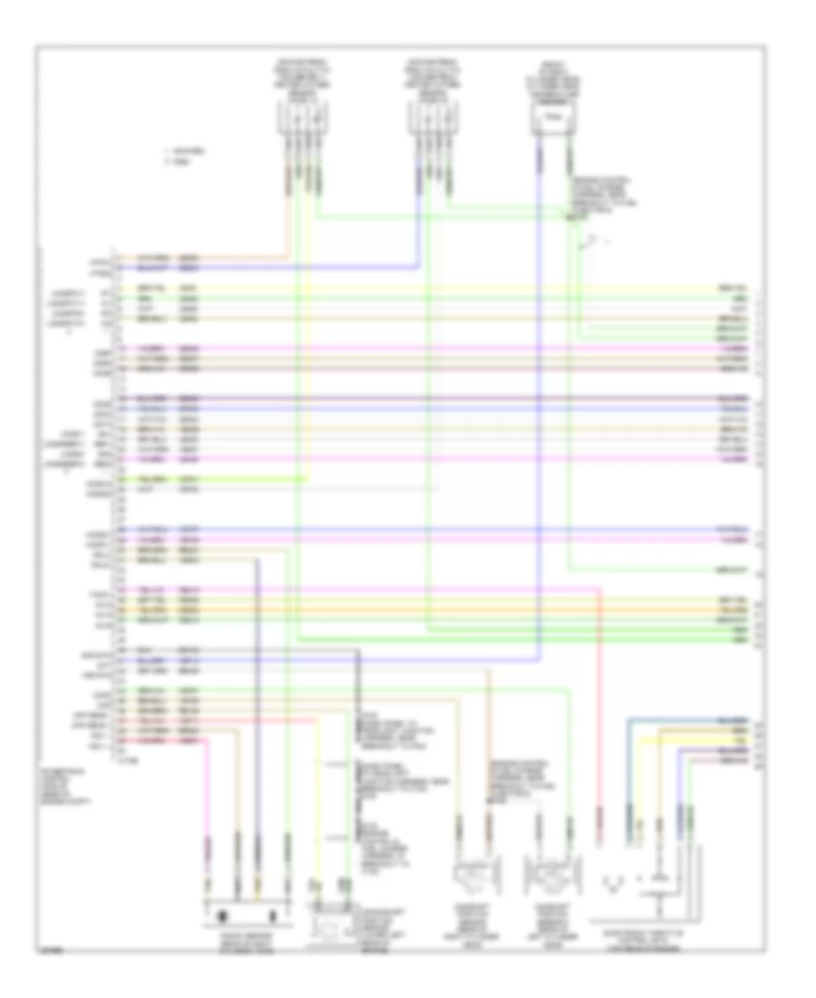 3 5L Engine Performance Wiring Diagram 1 of 6 for Ford Taurus Limited 2009