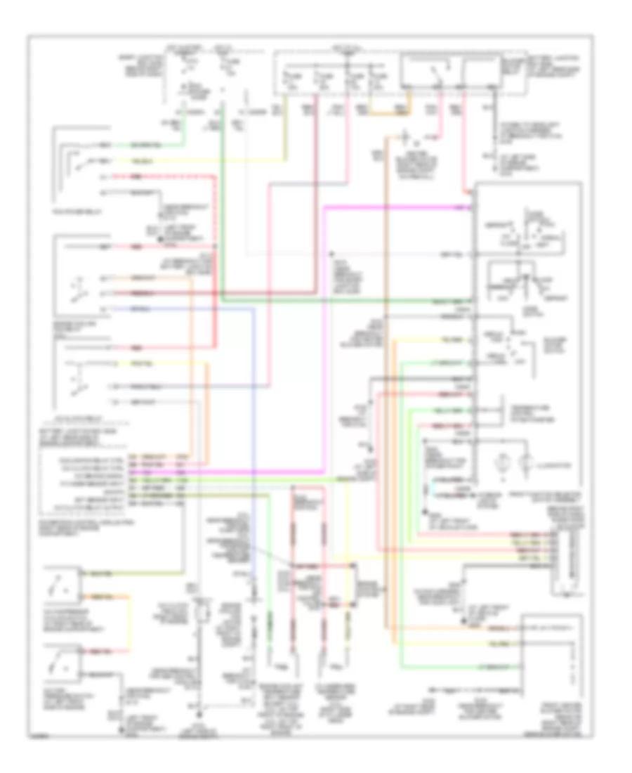 Manual AC Wiring Diagram for Ford Ranger 2005