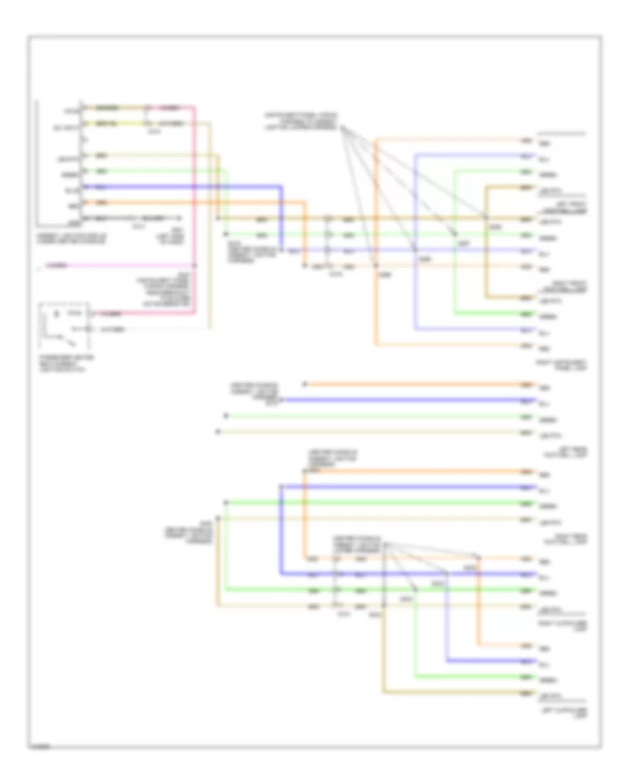 Courtesy Lamps Wiring Diagram 2 of 2 for Ford Fiesta SEL 2011