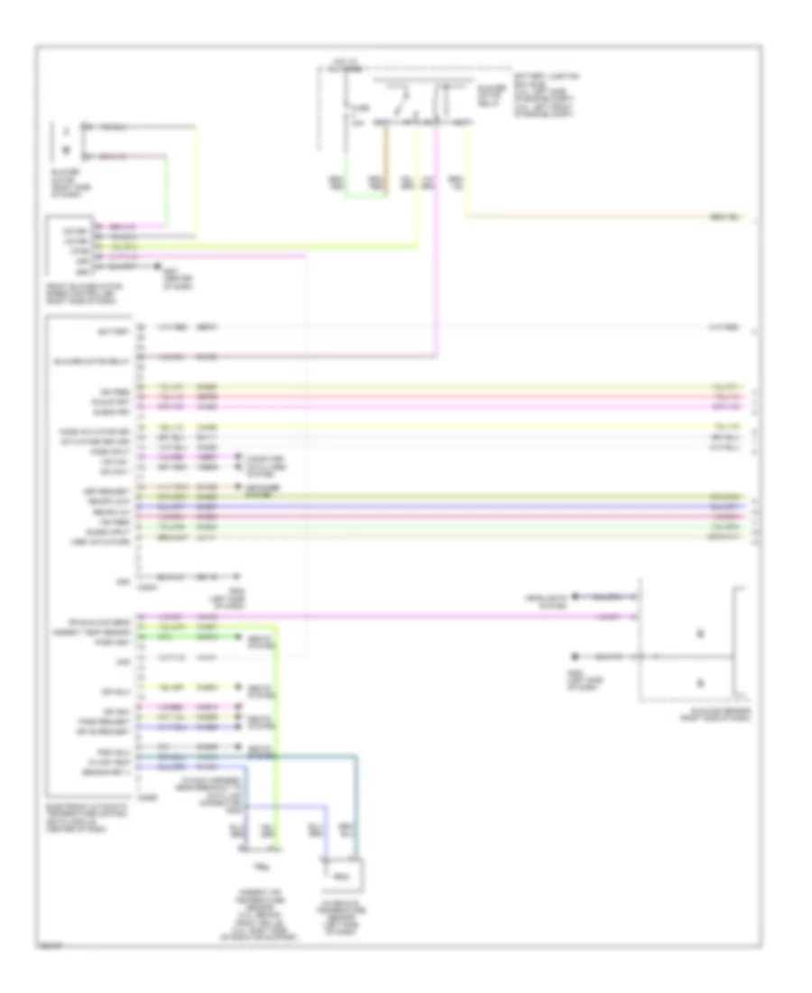 Automatic A C Wiring Diagram Single Zone A C 1 of 3 for Ford Fusion SEL 2008