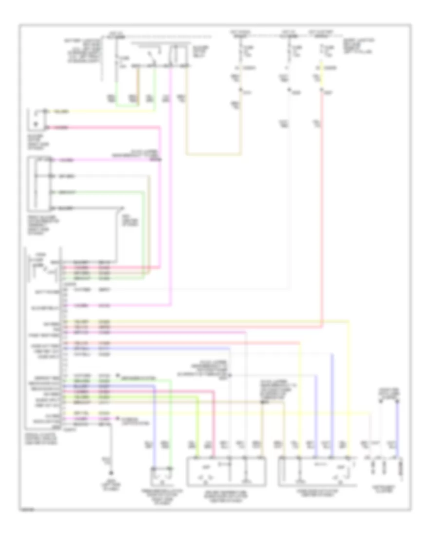 Manual AC Wiring Diagram (1 of 2) for Ford Fusion SEL 2008