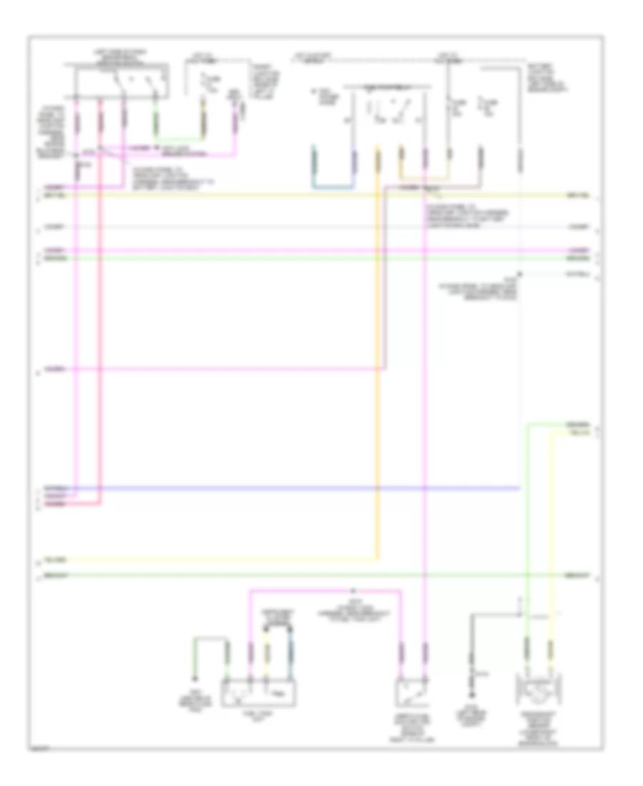 2.3L, Engine Performance Wiring Diagram (3 of 5) for Ford Fusion SEL 2008