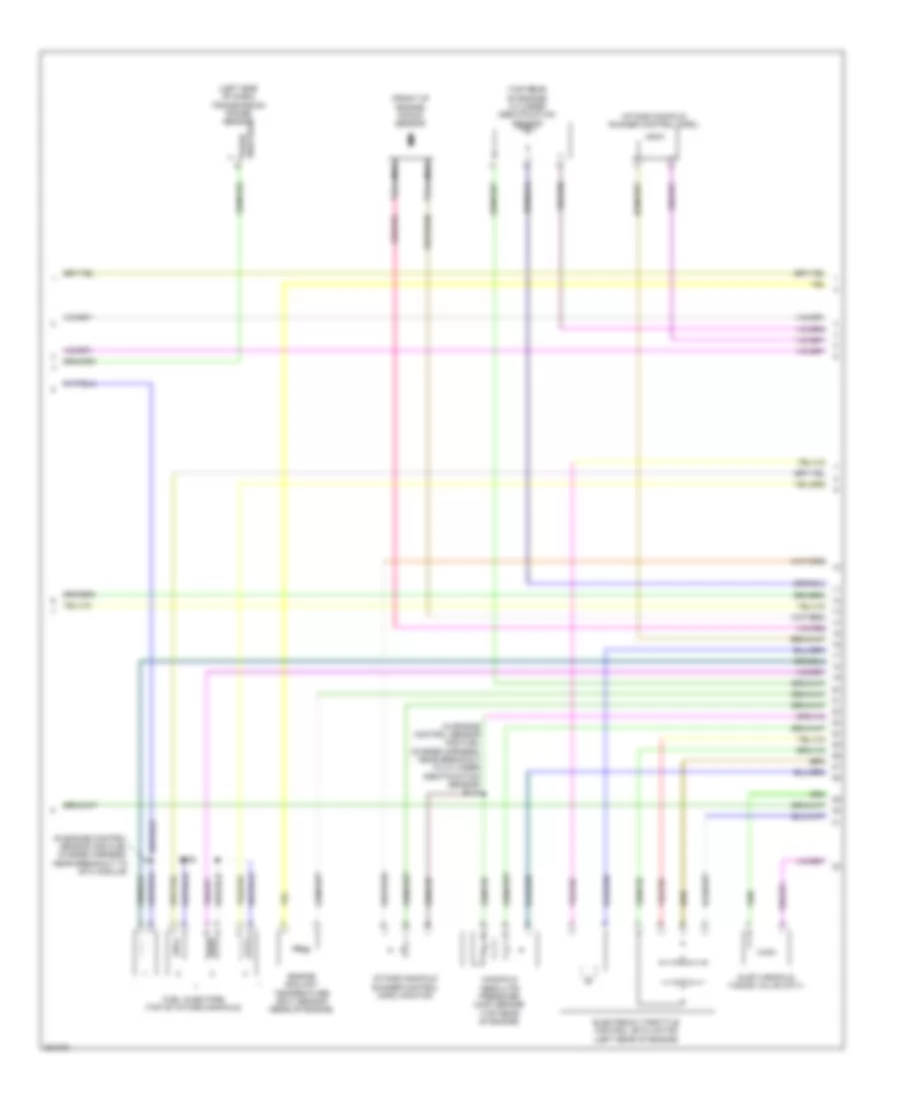 2.3L, Engine Performance Wiring Diagram (4 of 5) for Ford Fusion SEL 2008