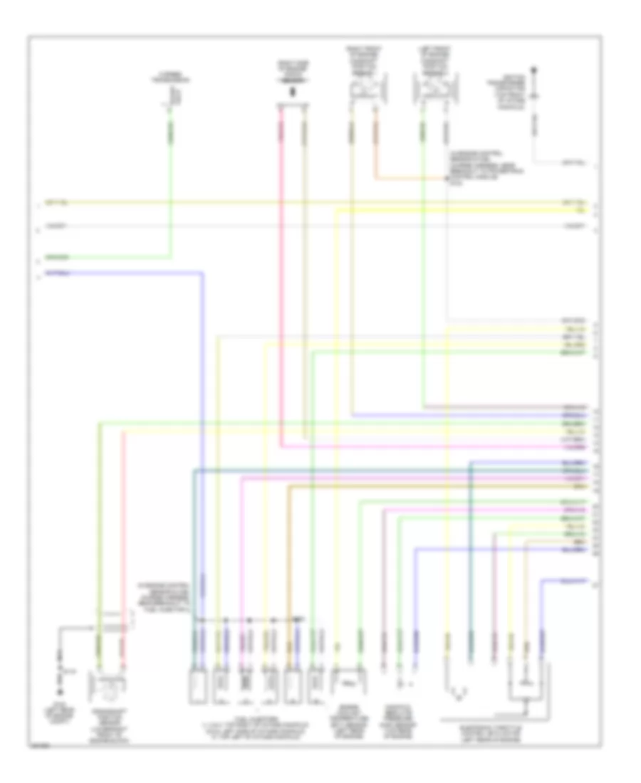 3.0L, Engine Performance Wiring Diagram (3 of 4) for Ford Fusion SEL 2008