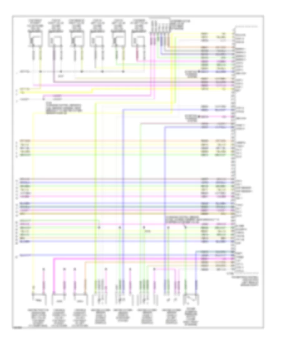 3.0L, Engine Performance Wiring Diagram (4 of 4) for Ford Fusion SEL 2008