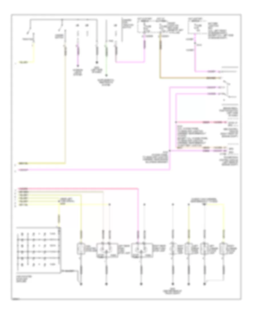 Exterior Lamps Wiring Diagram 2 of 2 for Ford Fusion SEL 2008