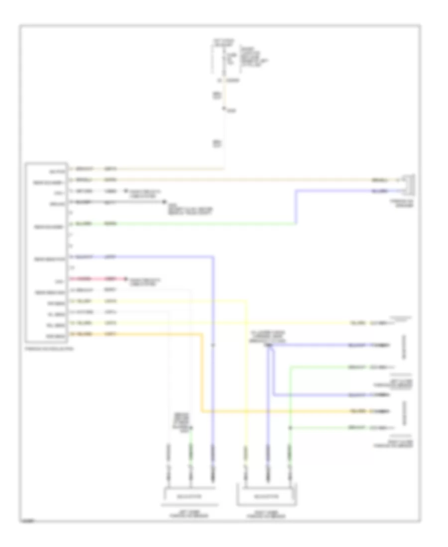 Parking Assistant Wiring Diagram for Ford Fusion SEL 2008
