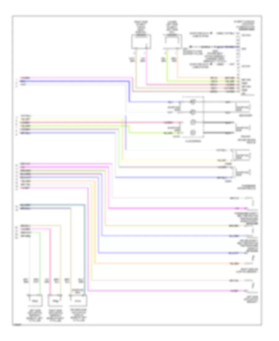 Supplemental Restraints Wiring Diagram Early Production 2 of 2 for Ford Fusion SEL 2008