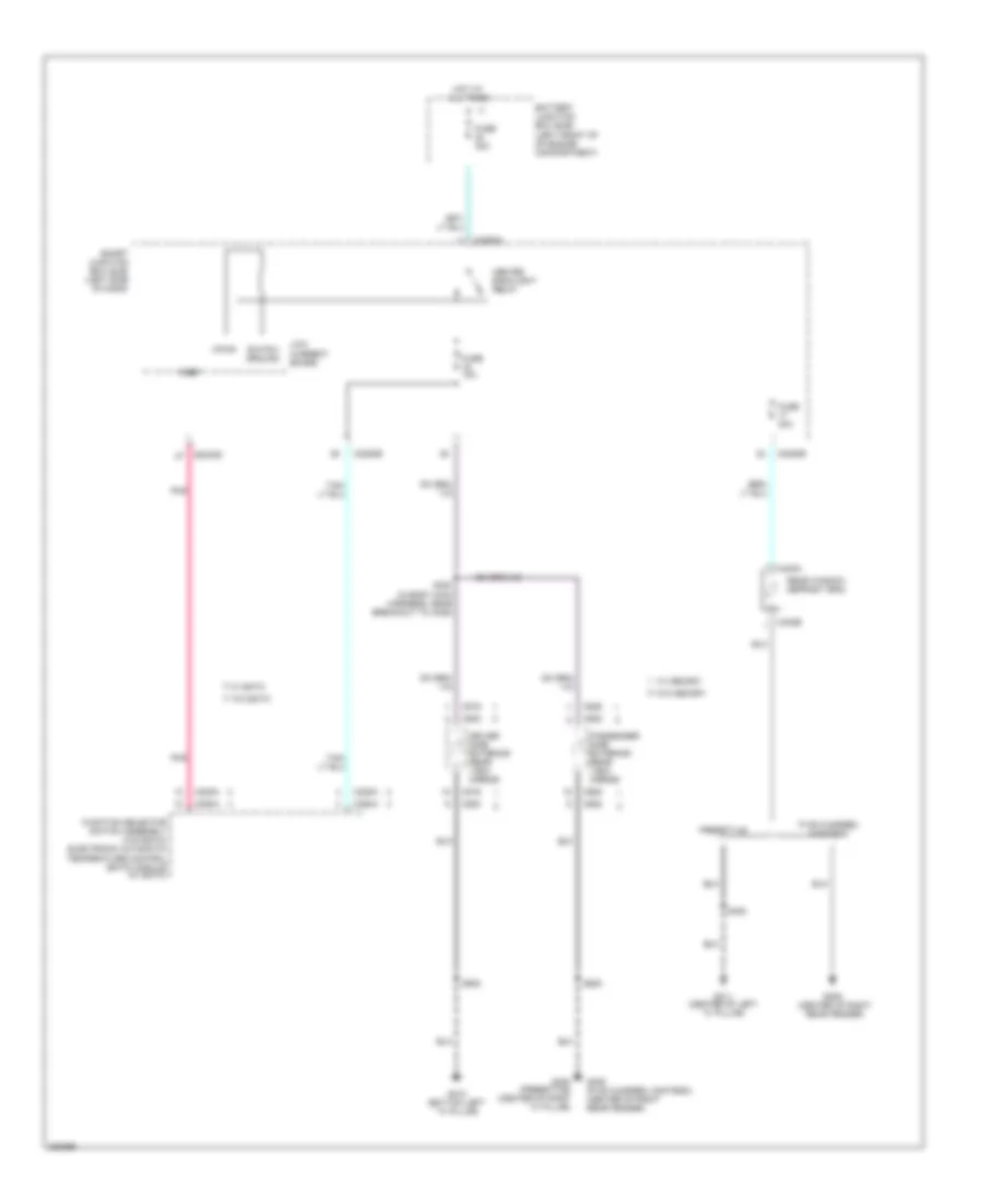 Defoggers Wiring Diagram for Ford Freestyle Limited 2006