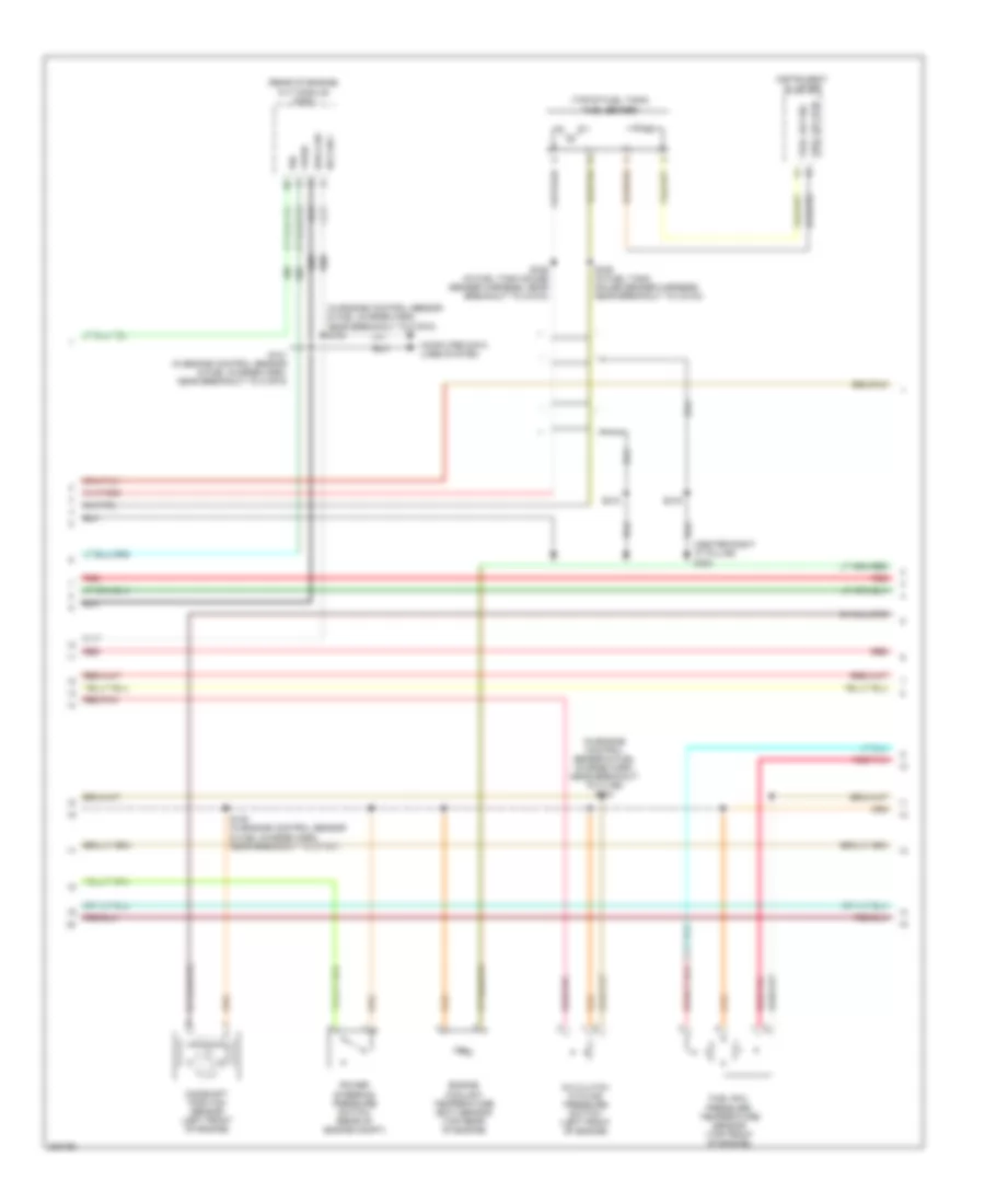 Engine Performance Wiring Diagram 4 of 6 for Ford Freestyle Limited 2006