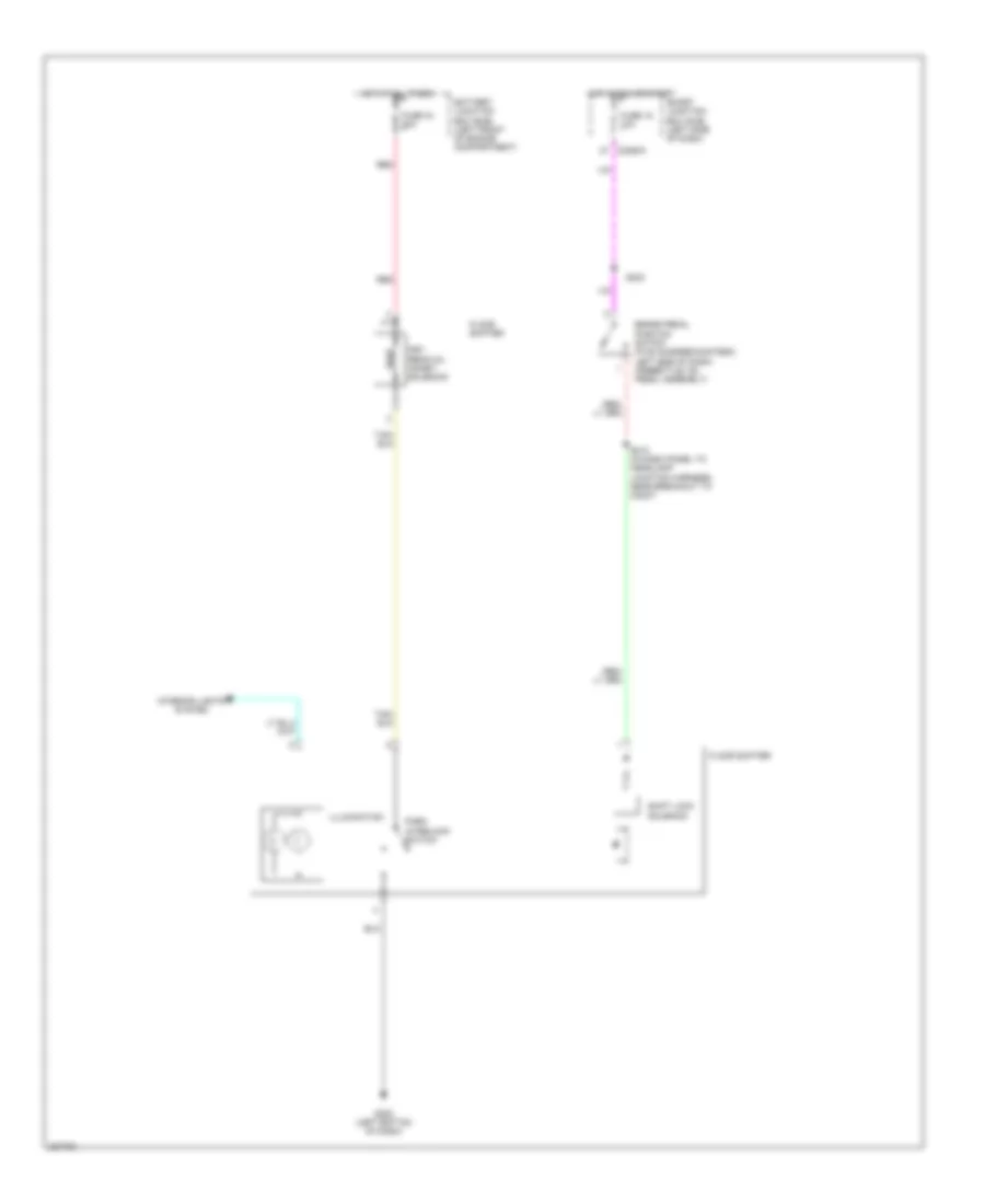 Shift Interlock Wiring Diagram for Ford Freestyle Limited 2006