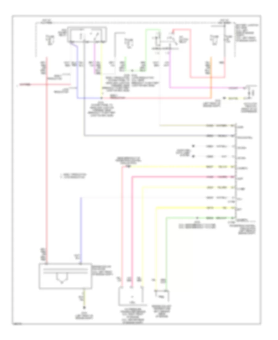 Automatic A C Wiring Diagram 3 of 3 for Ford Fusion S 2007