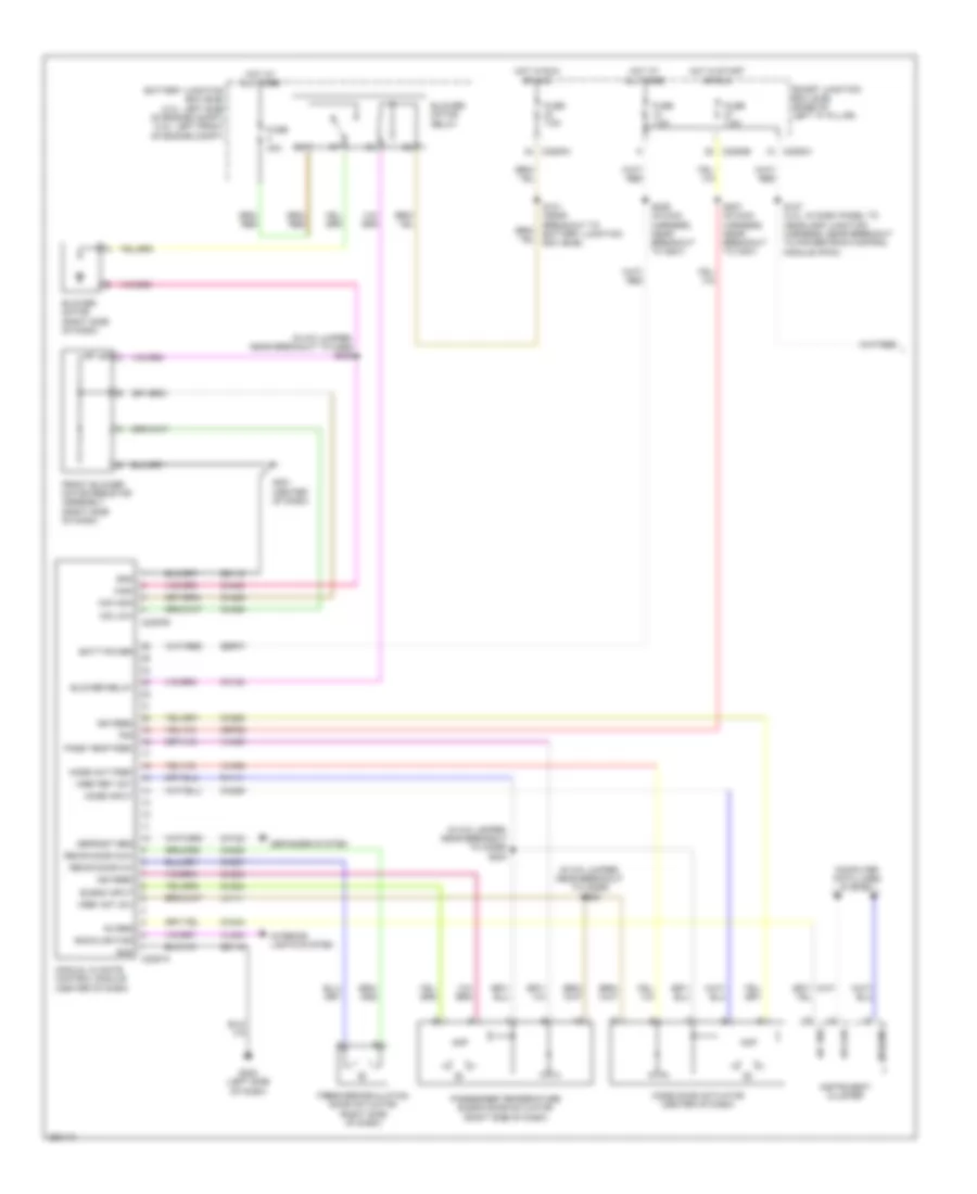 Manual AC Wiring Diagram (1 of 2) for Ford Fusion S 2007