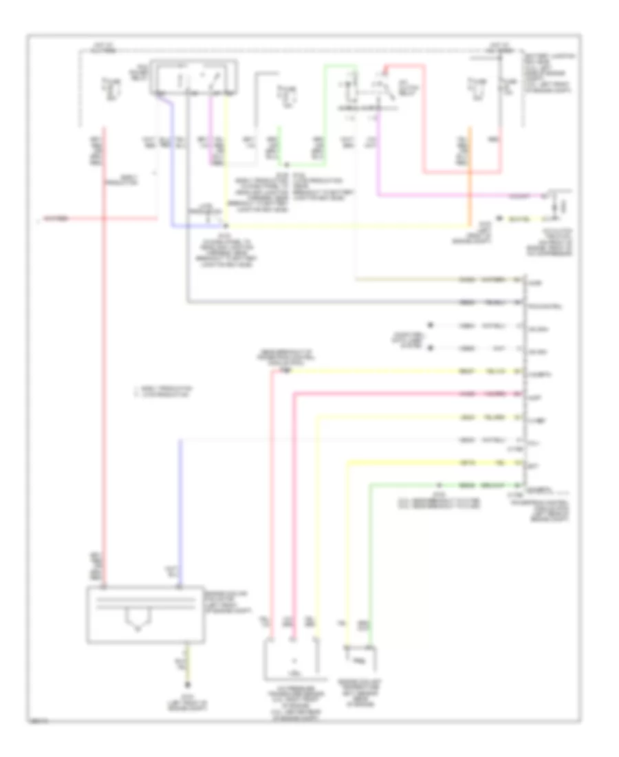 Manual AC Wiring Diagram (2 of 2) for Ford Fusion S 2007
