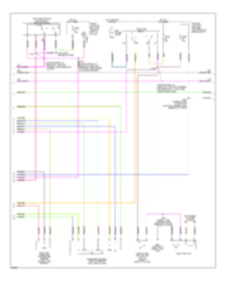 3.0L, Engine Performance Wiring Diagram (2 of 4) for Ford Fusion S 2007