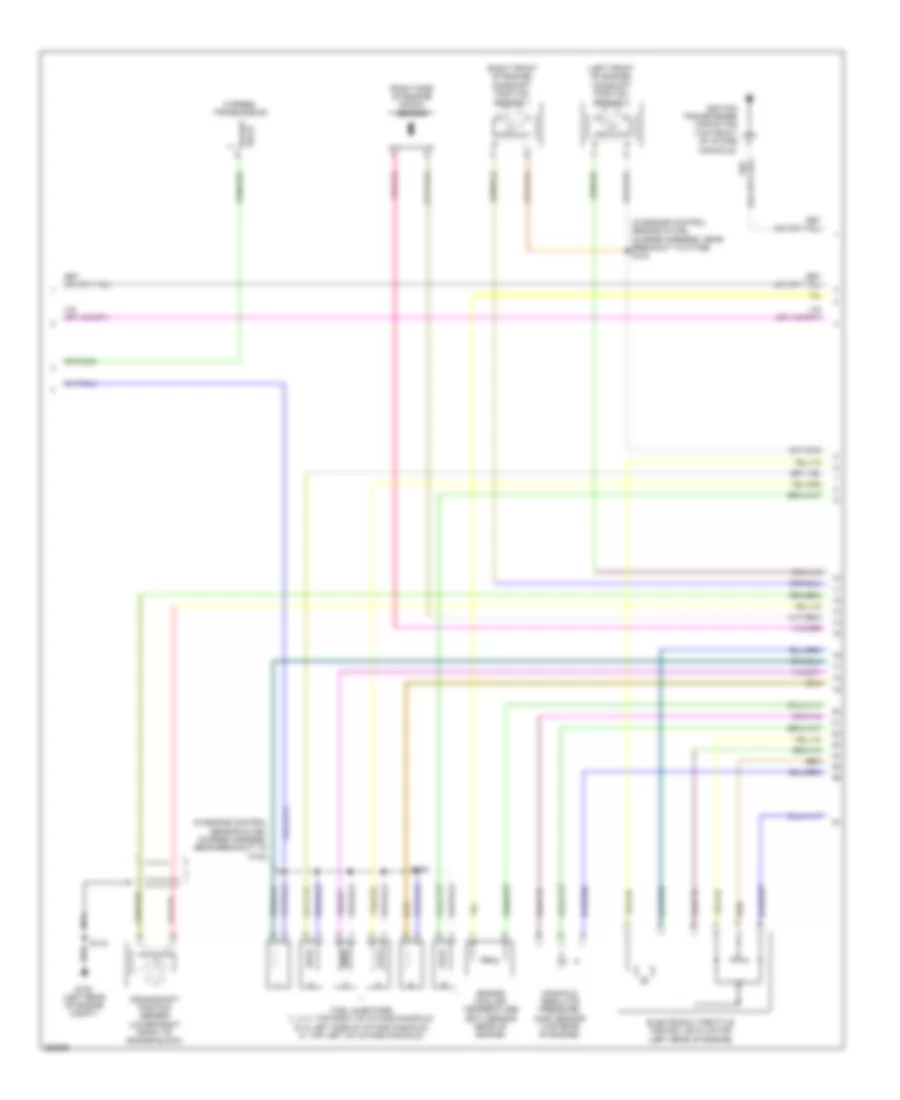 3.0L, Engine Performance Wiring Diagram (3 of 4) for Ford Fusion S 2007