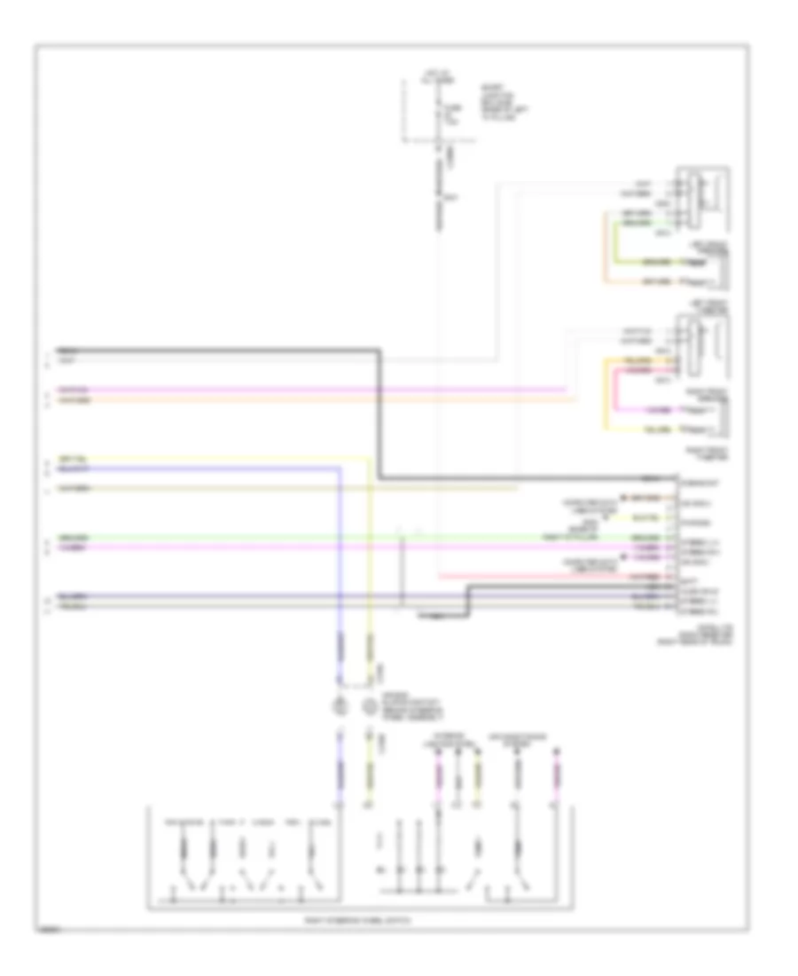 Audiophile Sound Radio Wiring Diagram (2 of 2) for Ford Fusion S 2007
