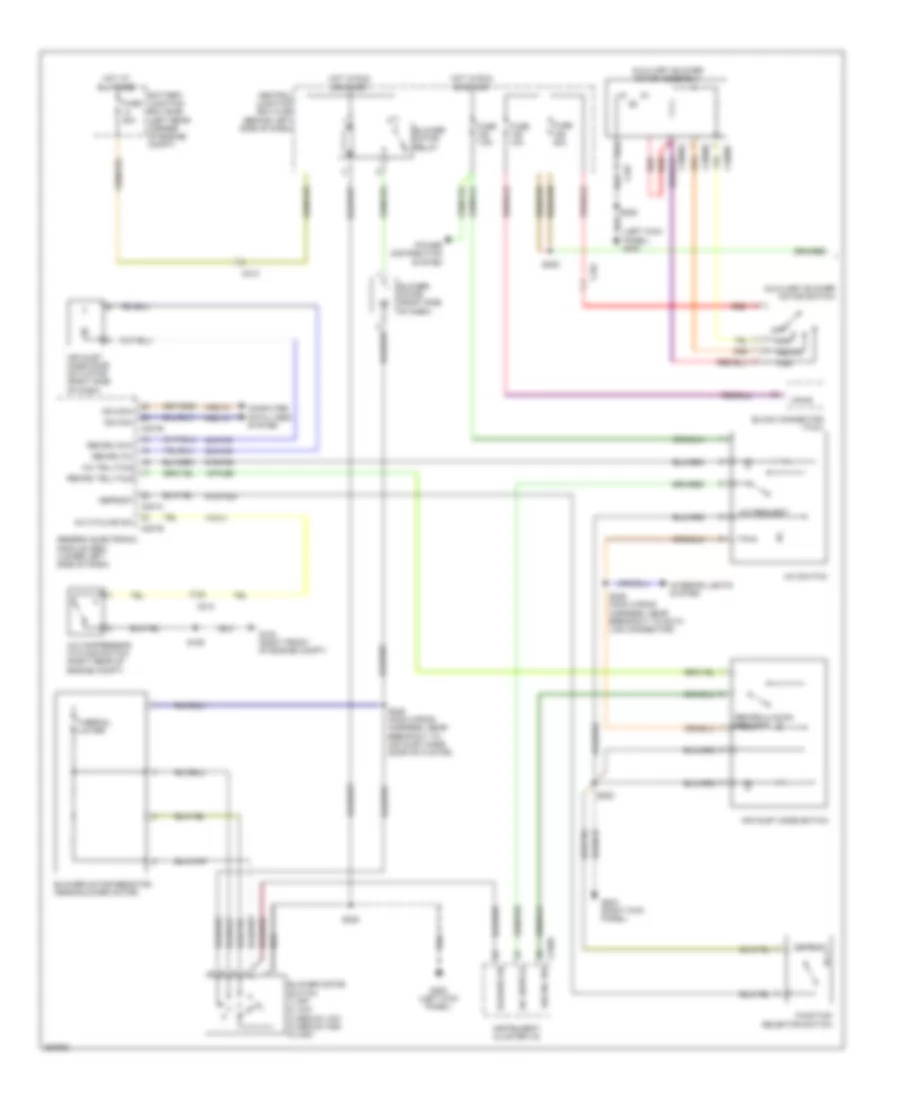Manual AC Wiring Diagram (1 of 2) for Ford Transit Connect Electric 2012