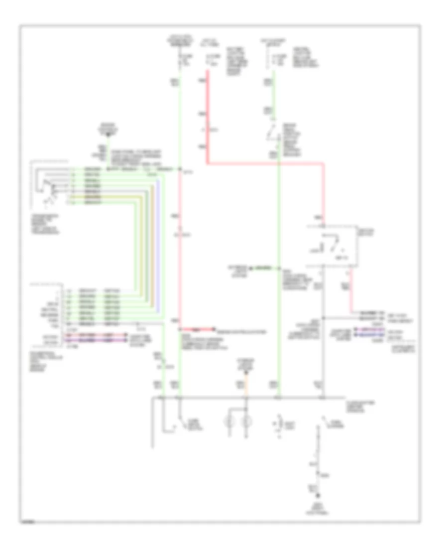Shift Interlock Wiring Diagram for Ford Transit Connect Electric 2012