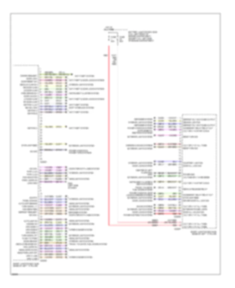 Body Control Modules Wiring Diagram (2 of 2) for Ford Fusion SE 2007
