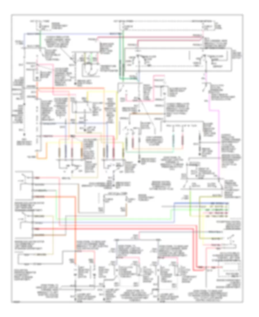 Air Conditioning Wiring Diagrams for Ford Windstar GL 1998