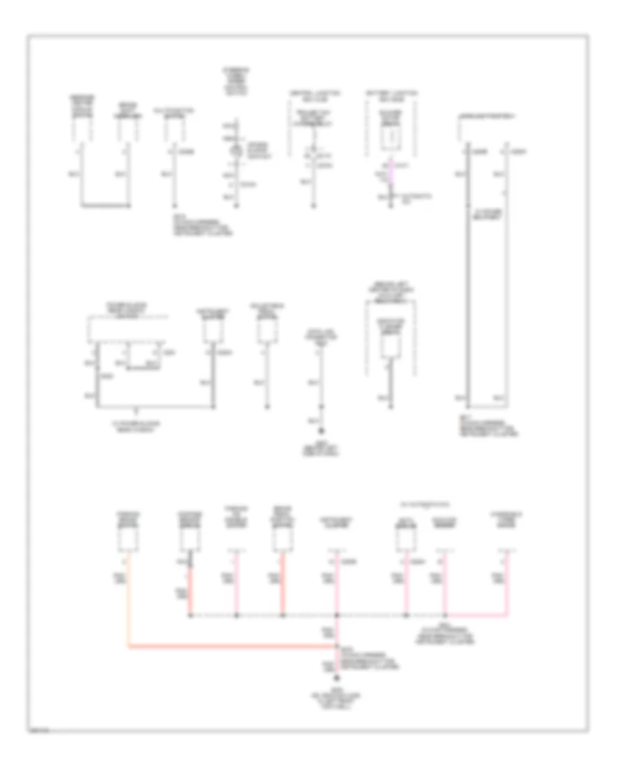 Ground Distribution Wiring Diagram 2 of 7 for Ford Cab  Chassis F350 Super Duty 2005