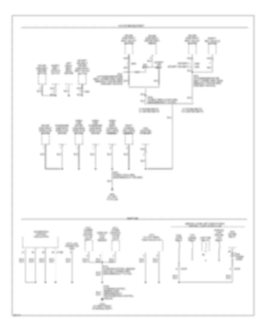 Ground Distribution Wiring Diagram 3 of 7 for Ford Cab  Chassis F350 Super Duty 2005